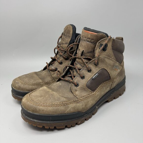 ECCO Mens Track 25 Versatile GoreTex Mid Hiking Boot EU 44 Mens 10.5 Brown main image 7